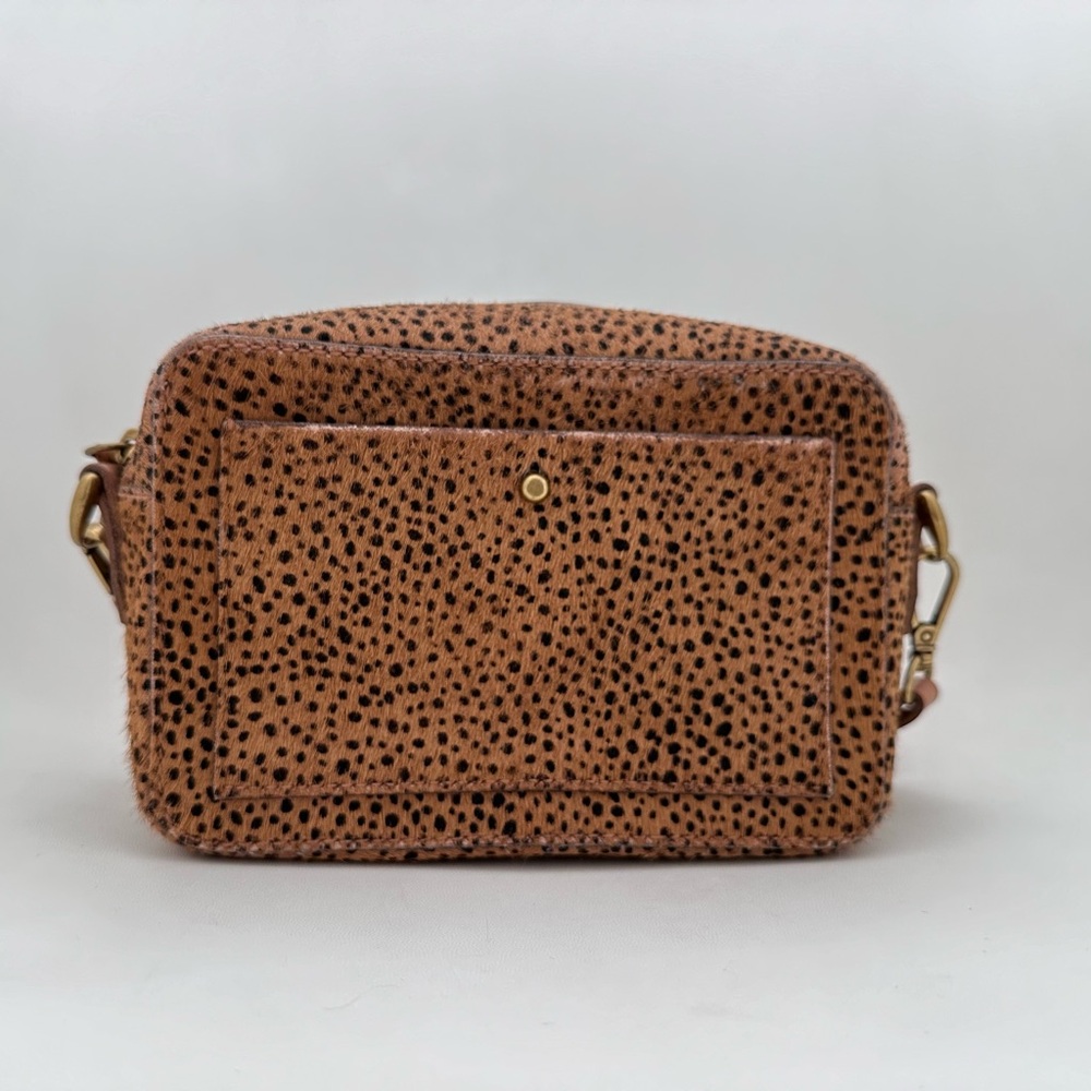 Madewell The Transport Camera Bag: Dotted Calf Hair Edition